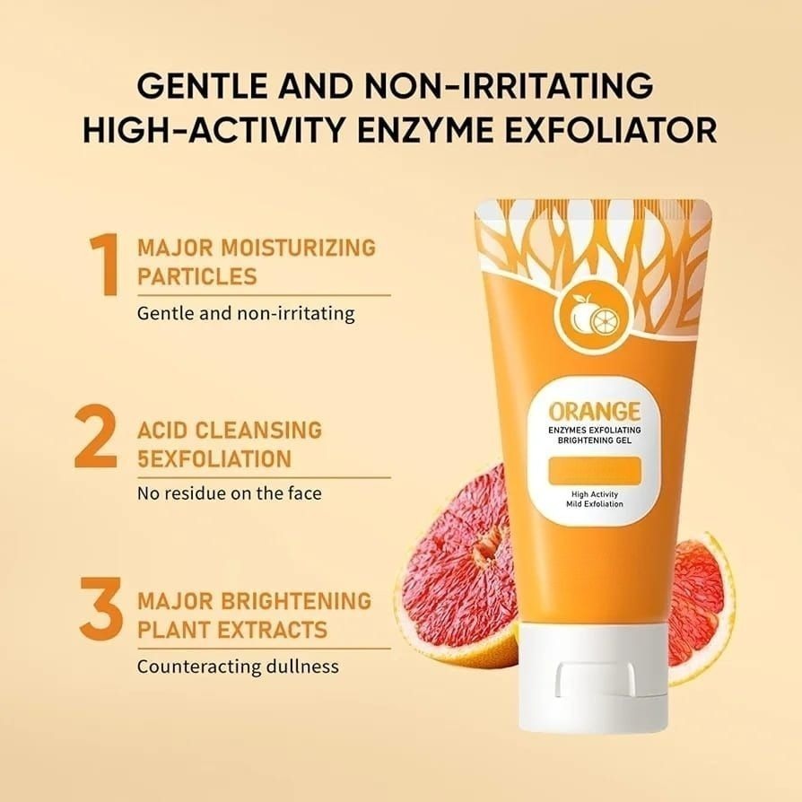 Orange Enzyme Exfoliating Brightening Gel – (80gm)