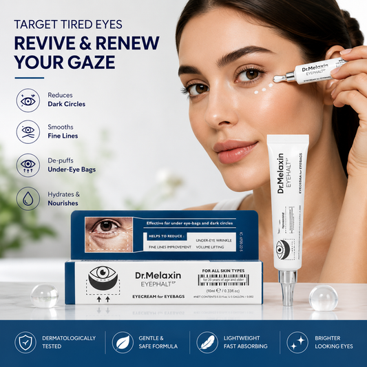 Dr. Melaxin Eyephalt Eye Cream for Eyebags Dark Circles Puffiness Treatment Hydrating Under Eye Cream (10g)