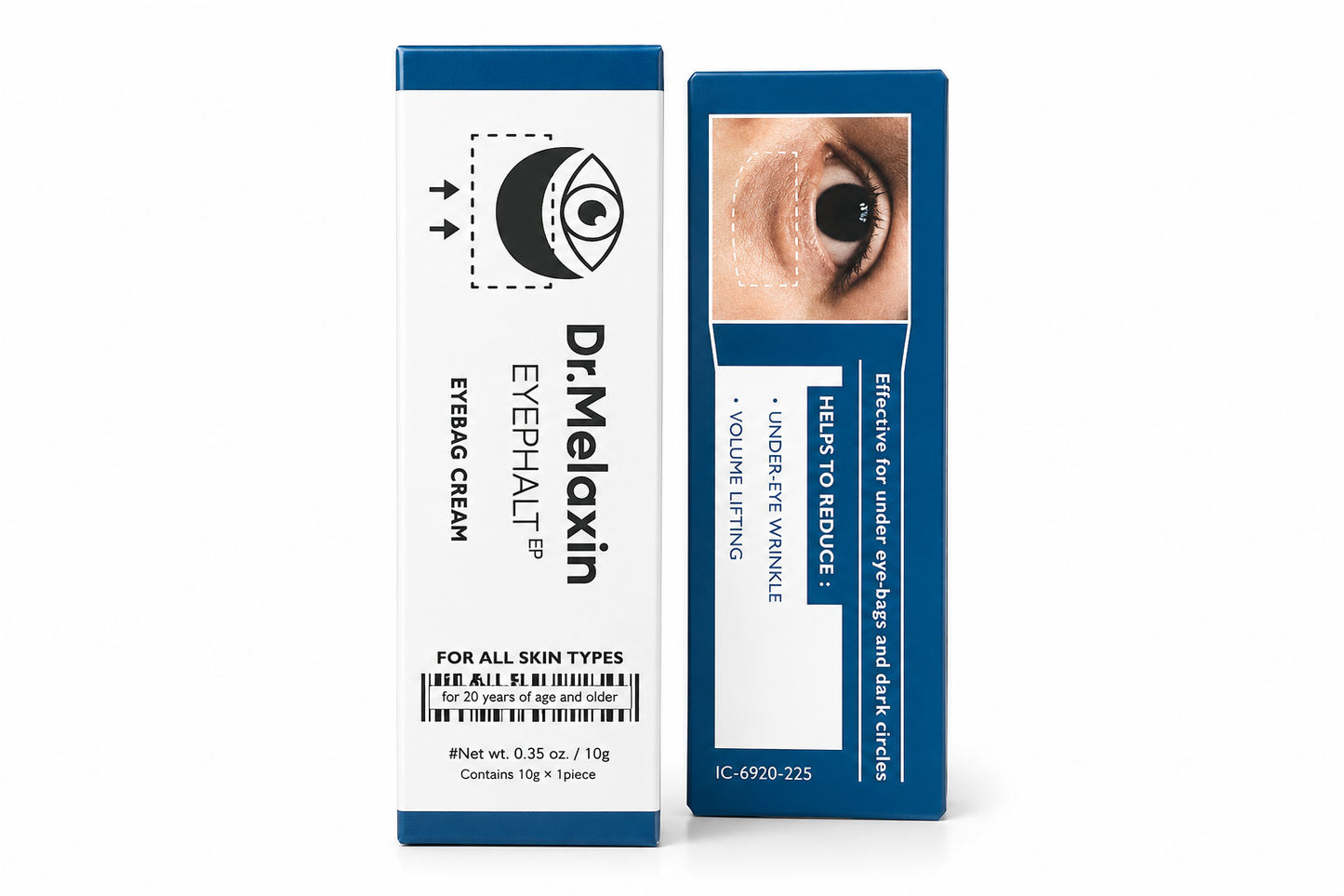 Dr. Melaxin Eyephalt Eye Cream for Eyebags Dark Circles Puffiness Treatment Hydrating Under Eye Cream (10g)